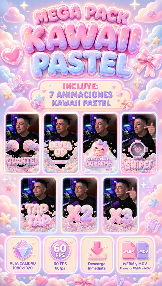Mega Pack Kawaii Pastel 🎀